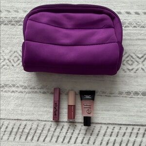 Make up set 3 mini sides plus bag. All new sephora